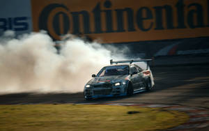 Drifting Black Smoke Wallpaper