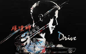 Drive Movie Artistic Poster Wallpaper