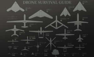 Drone Survival Guide Identification Chart Wallpaper