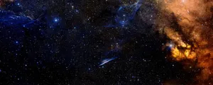 Dual Monitor Outer Space Wallpaper