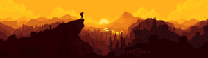 Dual Screen Firewatch Cover Wallpaper