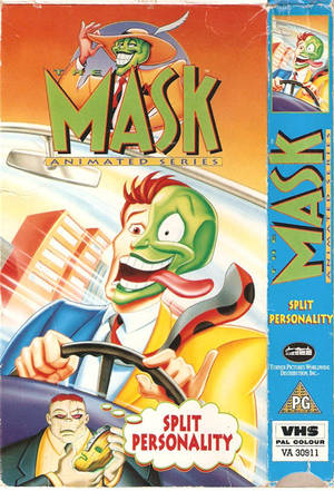 Duality Illustrated Through Masks Wallpaper