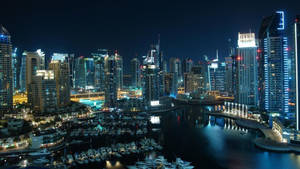 Dubai City Lights Wallpaper