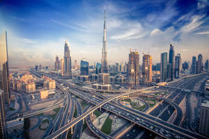 Dubai In The Uae Wallpaper