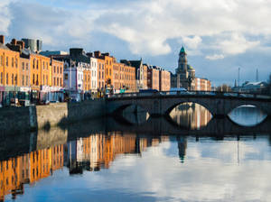 Dublin Mellows Bridge Wallpaper