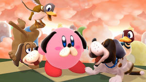 Duck Hunt Kirby Wallpaper