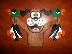 Duck Hunt Pixel Beads Artwork Wallpaper