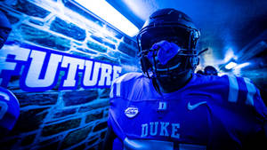 Duke Blue Devils Football Player Wallpaper