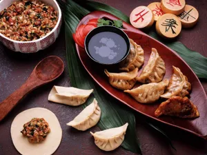 Dumpling Japanese Cuisine Wallpaper