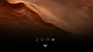 Dune Movie Space Desert Cover Wallpaper
