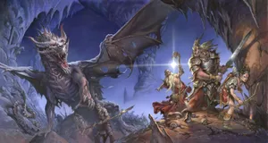 Dungeons And Dragons Cave Fantasy Wallpaper