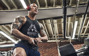 Dwayne Johnson Under Armour Wallpaper