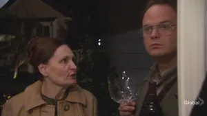 Dwight Schrute Challenging The Norms Wallpaper