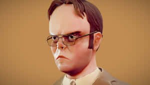 Dwight Schrute - The Hero Of The Office Wallpaper