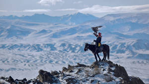 Eagle Hunter Mongolia Wallpaper