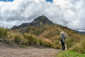 Ecuador Andes Mountain Wallpaper