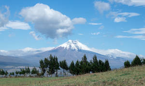 Ecuador Cotopaxi Volcano Wallpaper