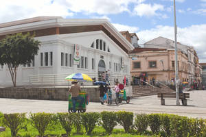 Ecuador Cuenca Mercado Wallpaper