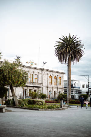 Ecuador Latacunga City Hall Wallpaper