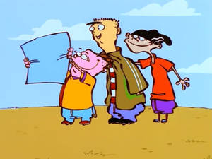 Ed Edd Eddy Paper Map Wallpaper