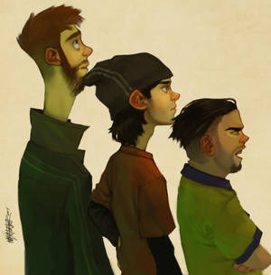 Ed Edd N Eddy Realistic Art Wallpaper