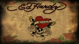 Ed Hardy Heart Wallpaper