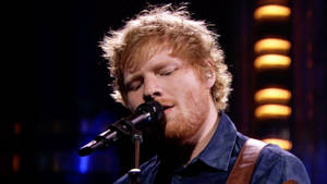 Ed Sheeran Singing Wallpaper
