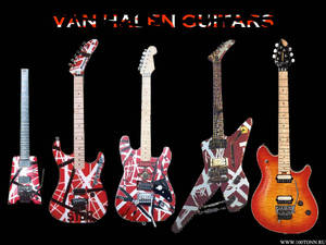 Eddie Van Halen Guitars Wallpaper