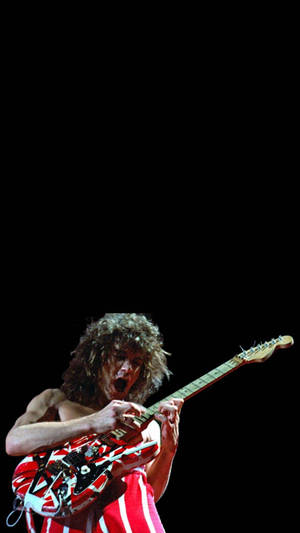 Eddie Van Halen Rock Music Frankenstrat Wallpaper