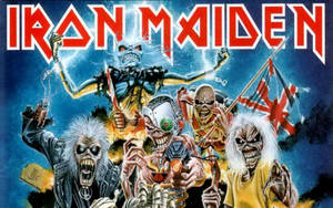 Eddie Versions Iron Maiden Hd Wallpaper