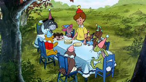 Eeyore Birthday Party Wallpaper