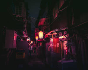 Electric Current Lighting Store Lamps Wallpaper