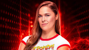 Electrifying Ronda Rousey Wallpaper