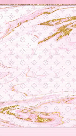 Elegance, Style, And Timeless Luxury Define This Louis Vuitton Aesthetic. Wallpaper