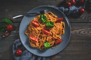 Elegant Depiction Of Spaghetti Wallpaper