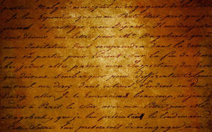 Elegant French Calligraphy Script Wallpaper