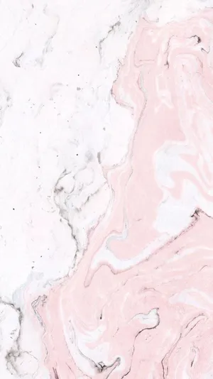 Elegant Pink Marble Texture With Grey Specks Wallpaper