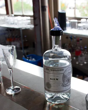 Elegant St. George Terroir Gin Bottle Wallpaper