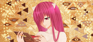 Elfen Lied Triangle With Eye Wallpaper