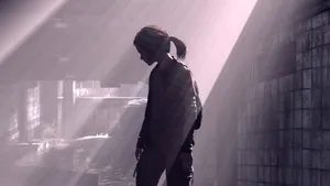 Ellie Silhouette The Last Of Us Wallpaper