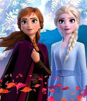 Elsa And Anna Frozen 2 Wallpaper