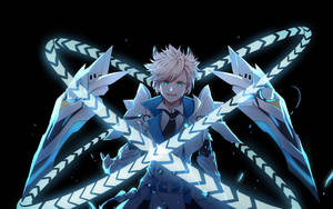 Elsword Chung Tactical Trooper In Action Wallpaper