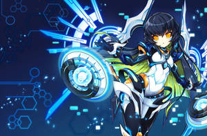 Elsword Eve Code Maya Wallpaper