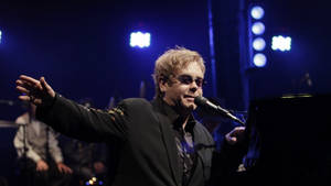 Elton John Music Concert Performance Wallpaper