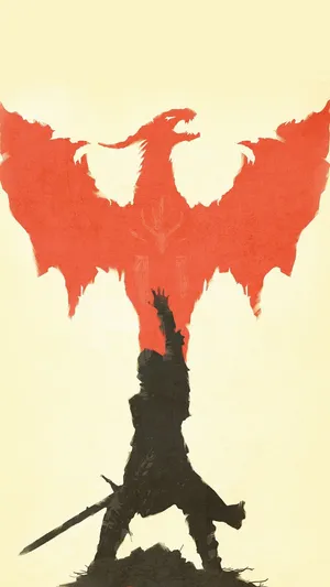 Embark On A Epic Quest With The Dragon Age Phone Wallpaper