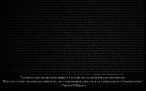 Embrace Atheism Wallpaper