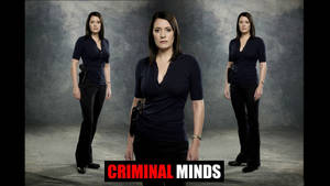 Emily Prentiss From Criminal Minds Show Wallpaper