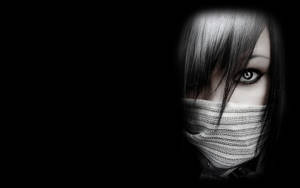 Emo Dark Girly Background Wallpaper