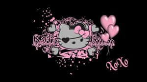 Emo Hello Kitty Pirate Art Wallpaper