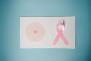 Empowering Blue - Breast Cancer Awareness Wallpaper